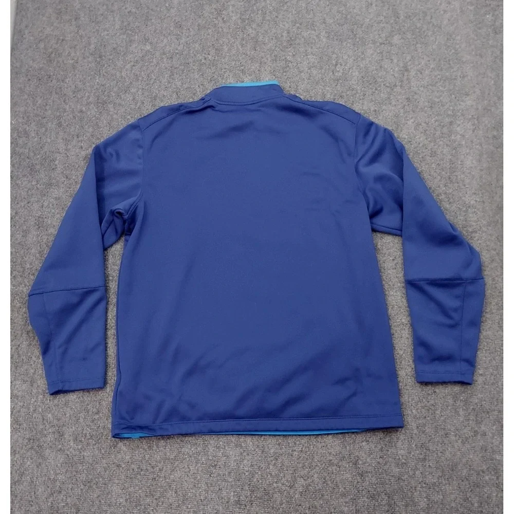 Kansas City Royals NIKE Pullover Mens Large Blue Golf Tour Performance Thermafit